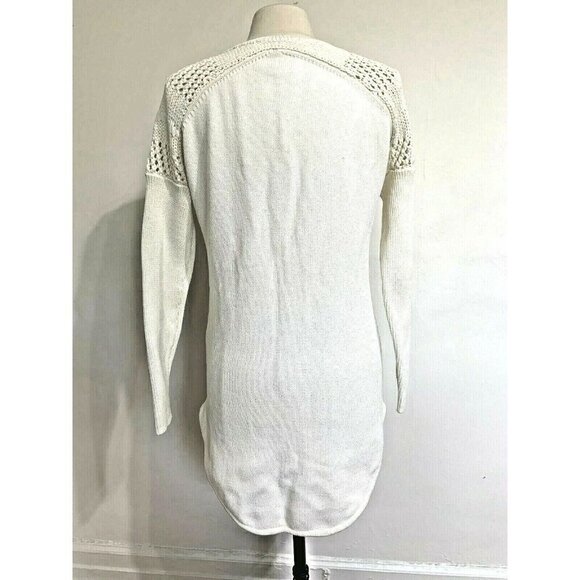 Sass & Bide Australia Size Small Mojo Kiko Knit Top White Designer GORGEOUS - Picture 2 of 7